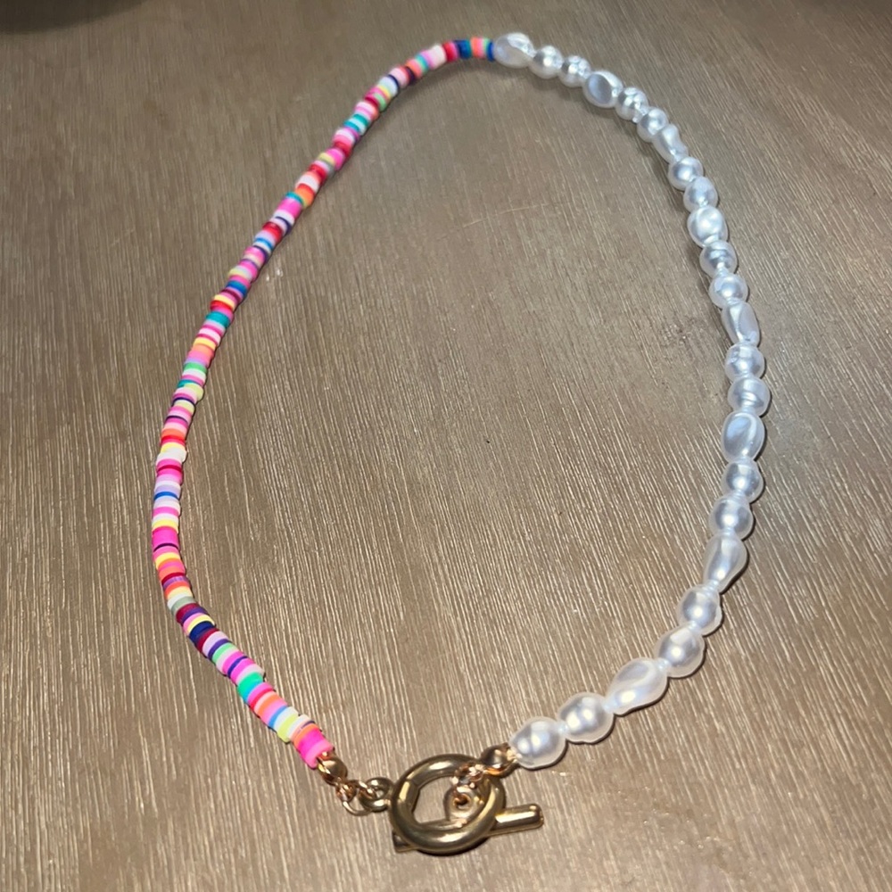 Trendy preppy necklace